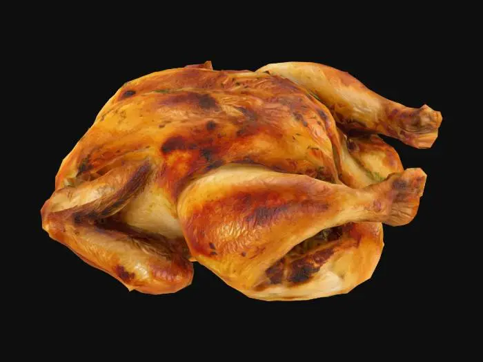 3D model for Golden Roast Delight