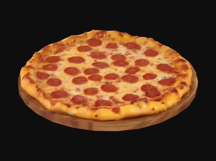3D model for Pepperoni Pizza Delight