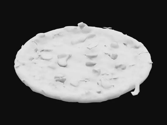 3D model for Vegan Pizza