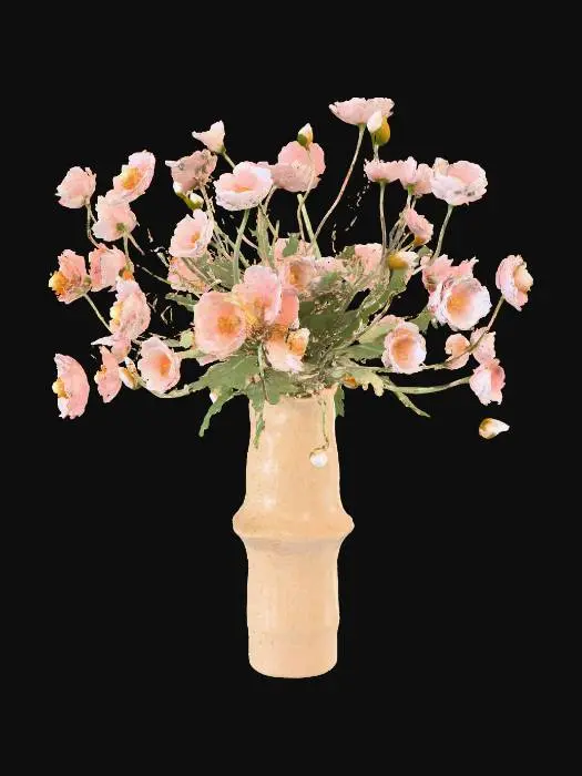 3D model for Delicate Blooms in Vase