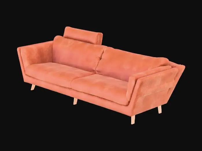 3D model for Mid-Century Modern Sofa