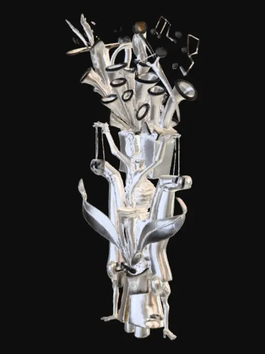 3D model for Surreal musicians