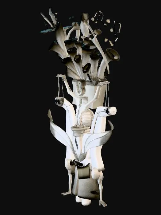 3D model for Surreal musicians