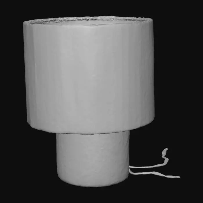 3D model for Stone Base Table Lamp