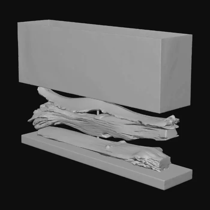 3D model for Rustic Driftwood Elegance
