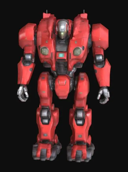 3D model for Crimson Defender