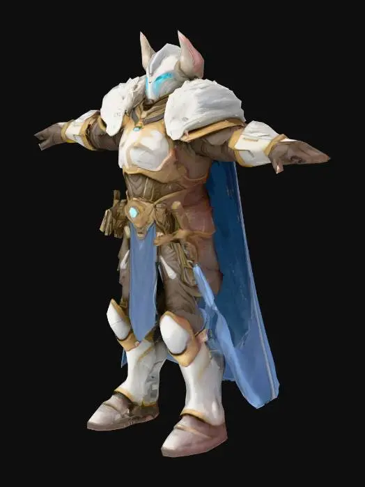 3D model for Knight of Lumina