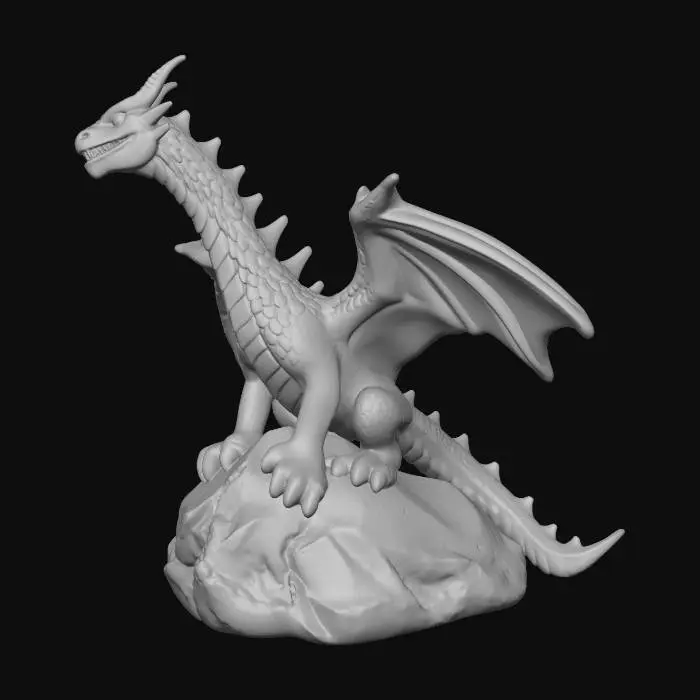 3D model for Produis moi un dragon terrifiant