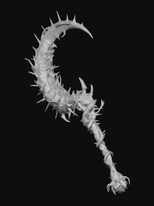3D model for Thorned Scythe