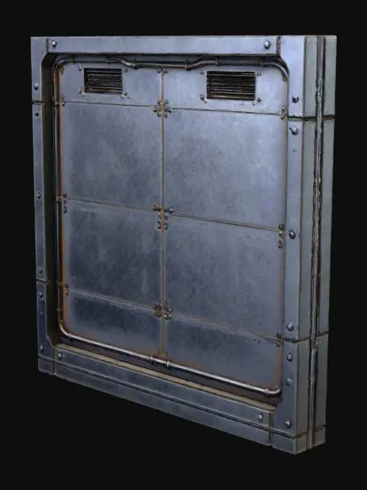 3D model for Steel Barrier