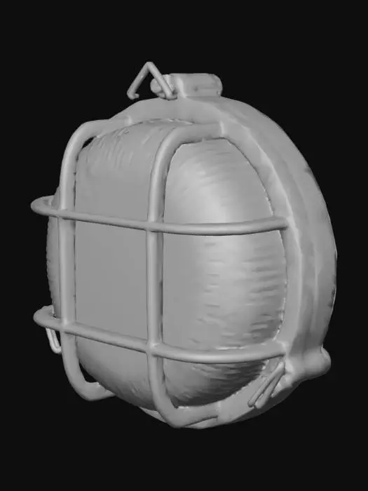 3D model for Vintage Nautical Wall Light