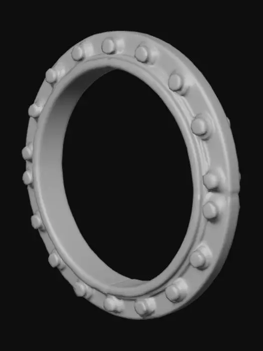 3D model for Steel Bolt Ring