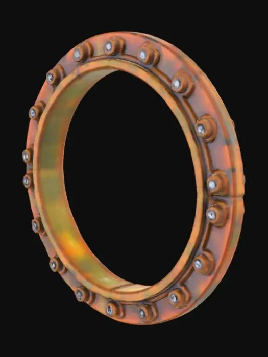 3D model for Steel Bolt Ring
