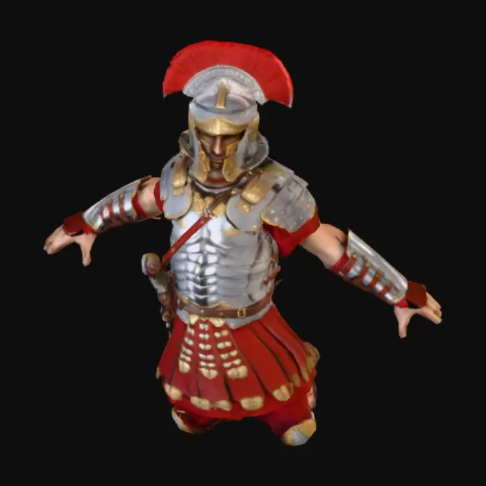 3D model for Roman Centurion Stance