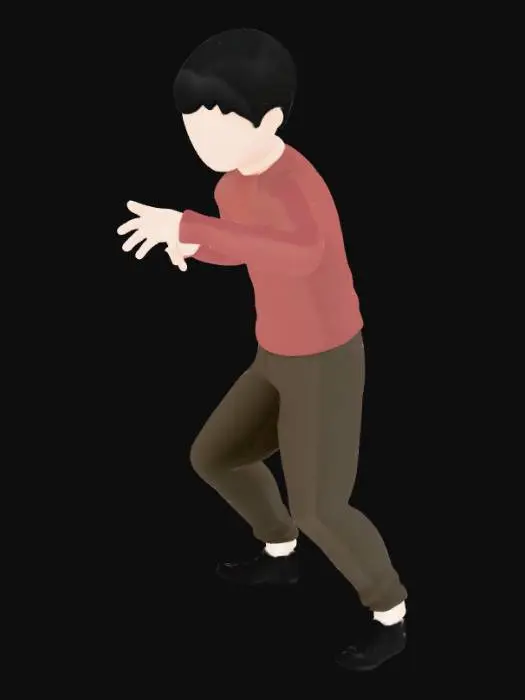 3D model for The Protagonist