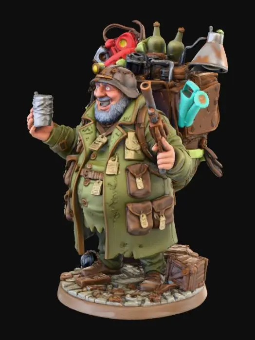 3D model for Scavenger Extraordinaire