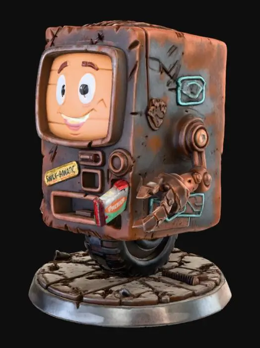 3D model for Snack-O-Matic Bot