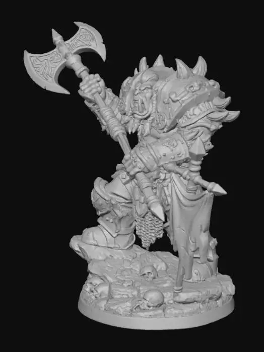 3D model for Orc Warlord Triumph