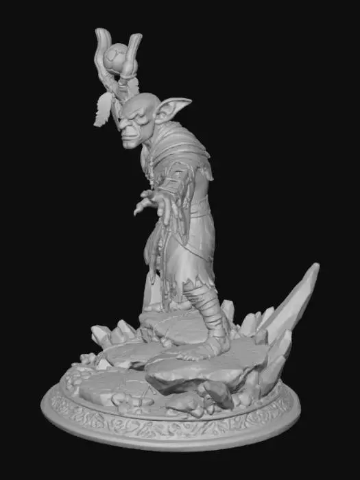 3D model for Forest Goblin Mage