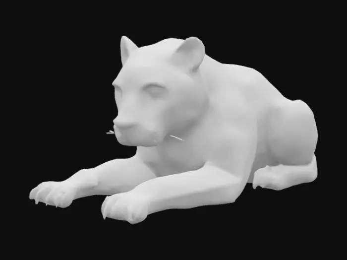 3D model for Geometric Panther Prism