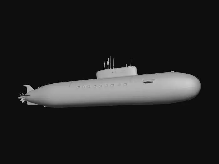 3D model for K-141 Kursk