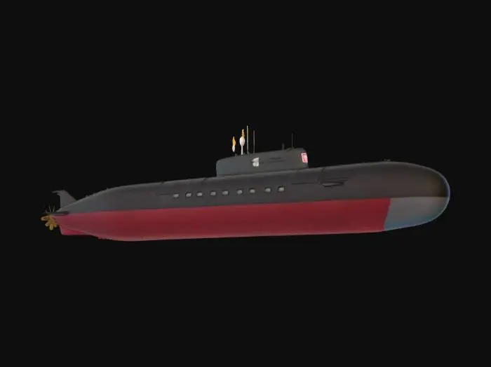 3D model for K-141 Kursk