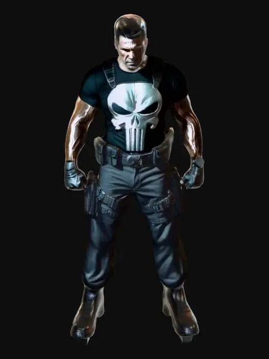 3D model for The Vigilante Hero
