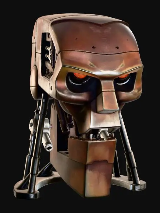 3D model for ABC Soldier Skull Sculpture