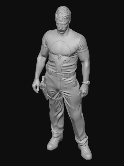 3D model for Punisher