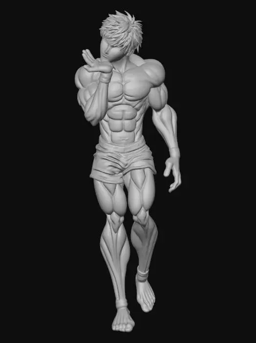 3D model for Baki Stonebound Boxer