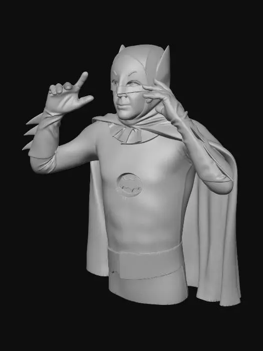 3D model for Batman + Adam West