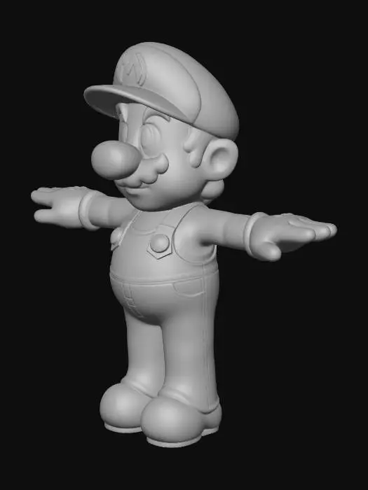 3D model for Character_T_Pose