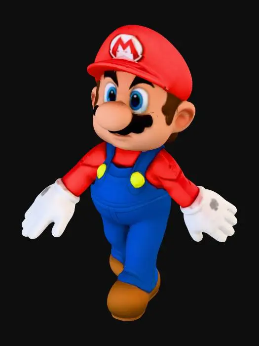 3D model for Character_T_Pose