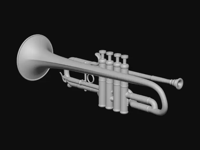 3D model for Golden Trumpet