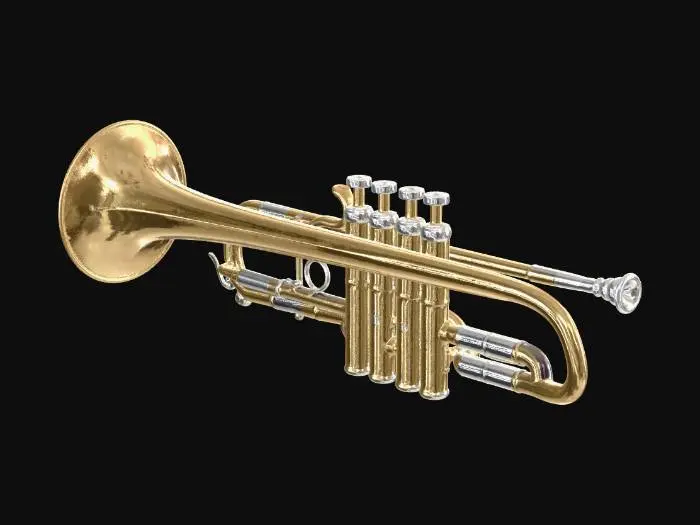 3D model for Golden Trumpet