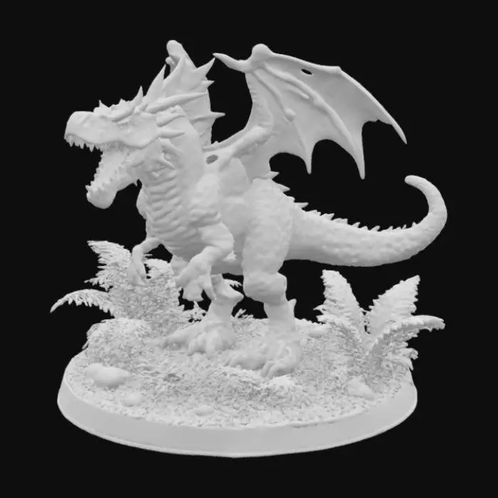 3D model for Fierce Dragon Majesty