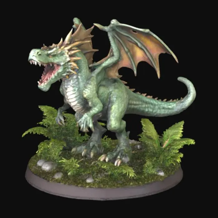 3D model for Fierce Dragon Majesty