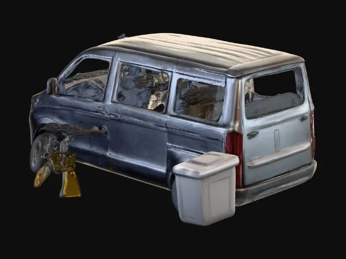 3D model for 面包车