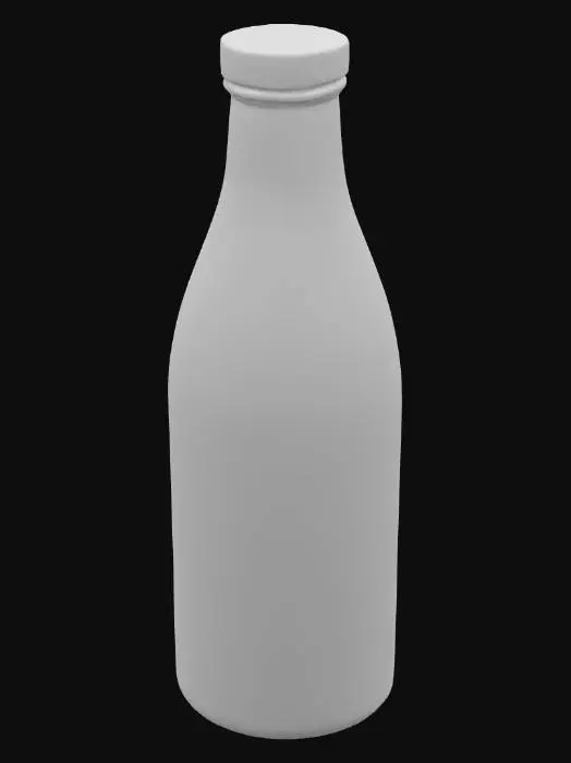 3D model for Bottle of milk