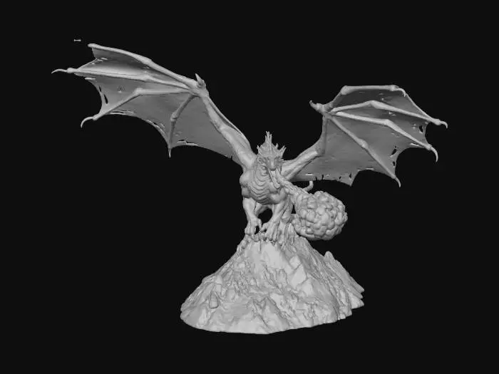 3D model for Inferno's Roar