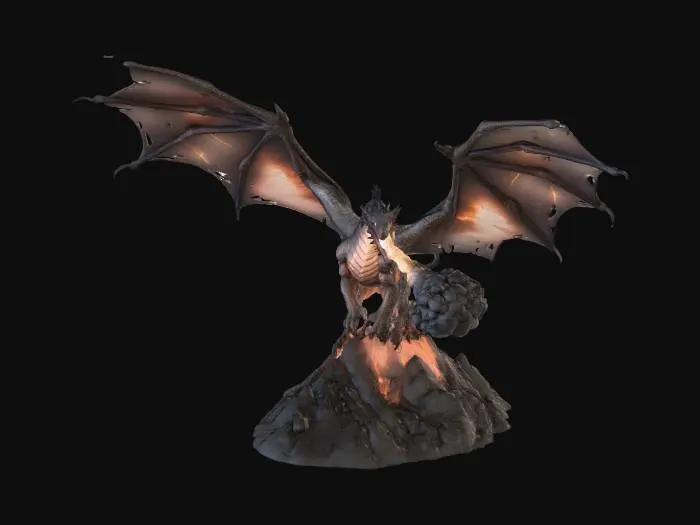 3D model for Inferno's Roar