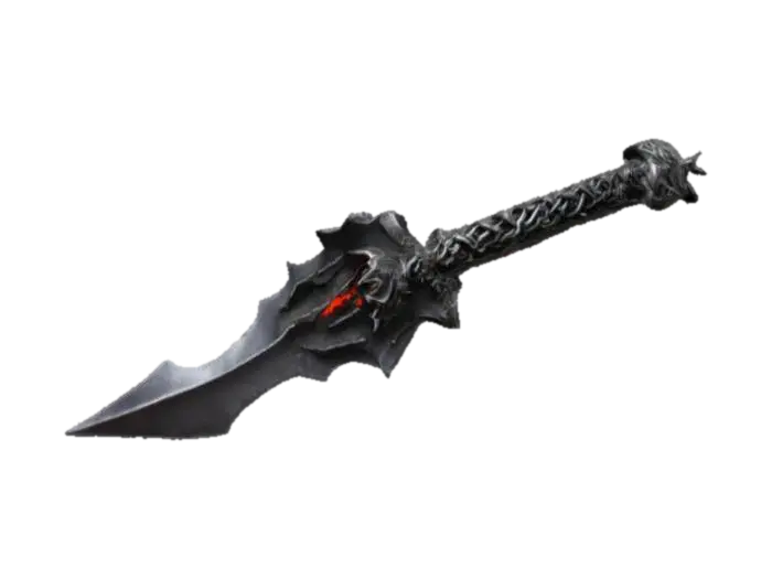 โมเดล 3D ของ demonic weapon สร้างโดย AI