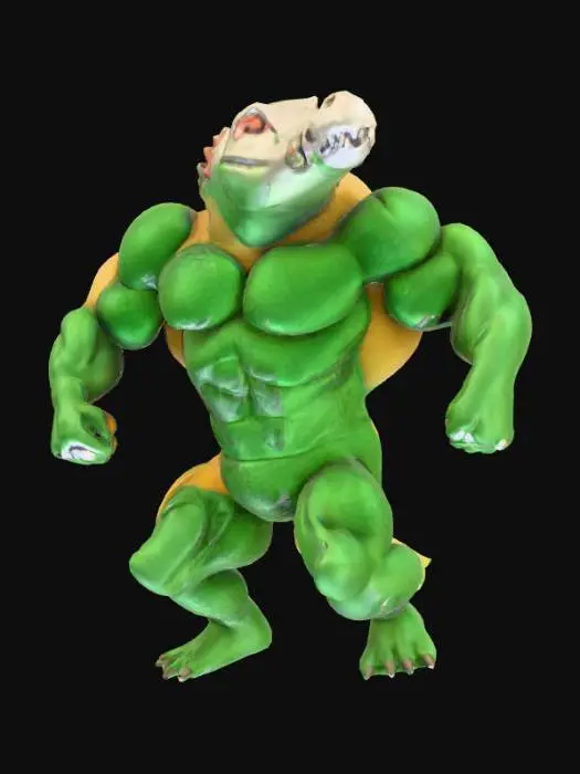 3D model for cocodrillo