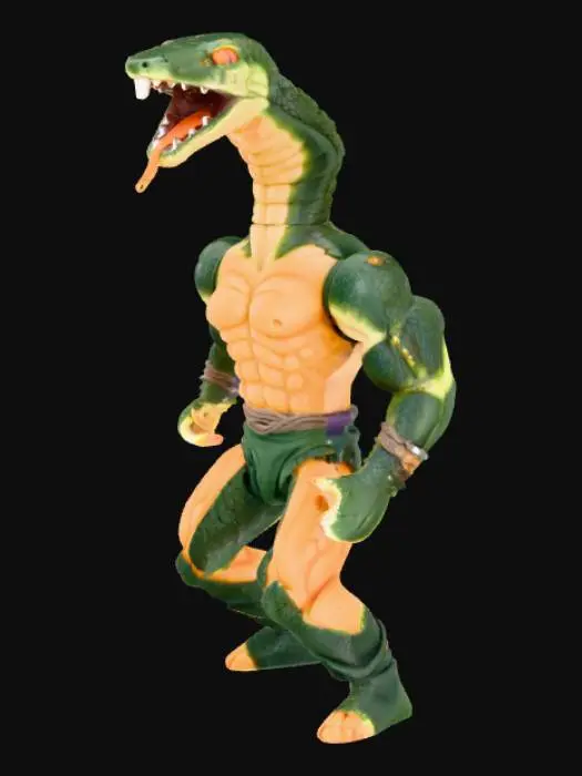 3D model for Croc-saurus Warrior