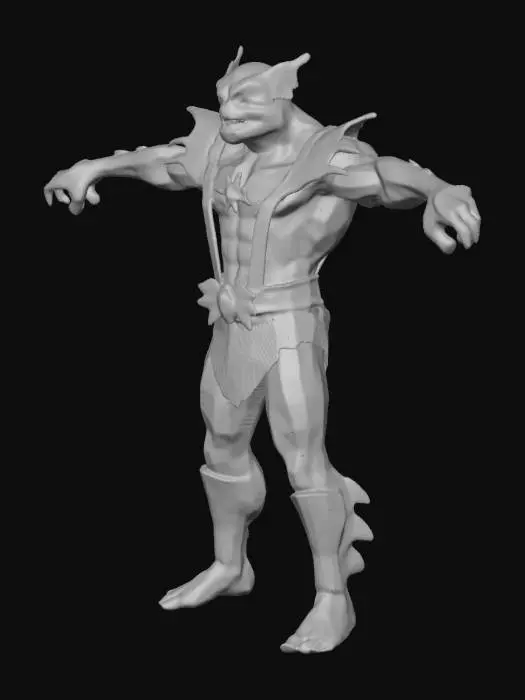 3D model for Creature of the Depths