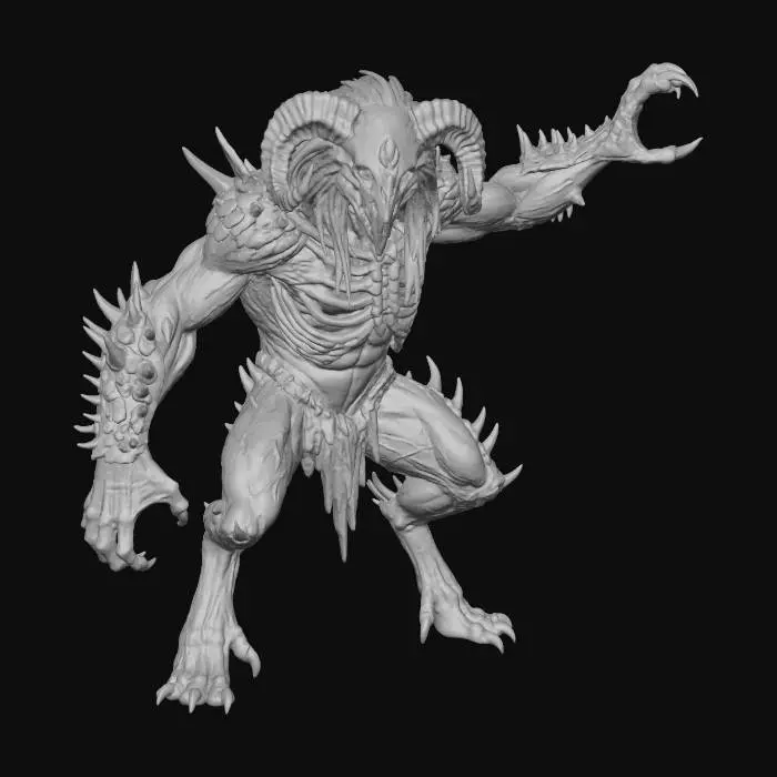 3D model for Bonebrute Descent