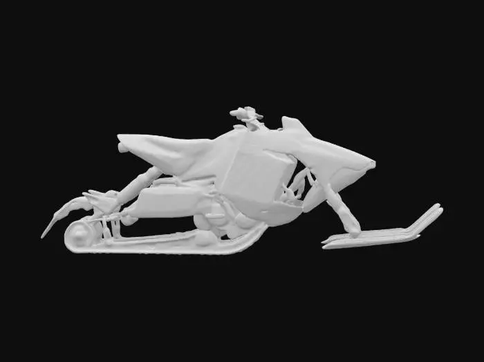 3D model for Snowmobile Blaze