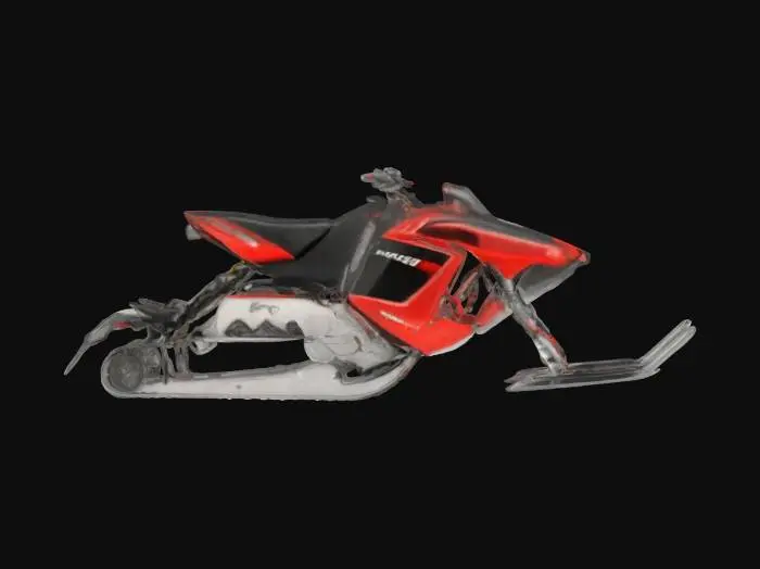 3D model for Snowmobile Blaze