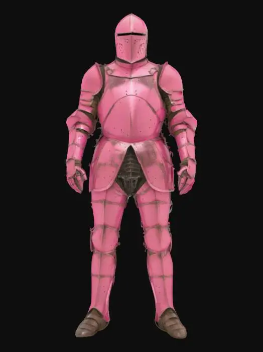 3D model for Pink Thorn Knight