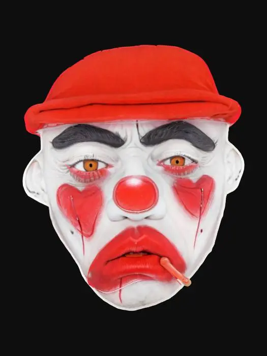 3D model for Sad Clown Mask